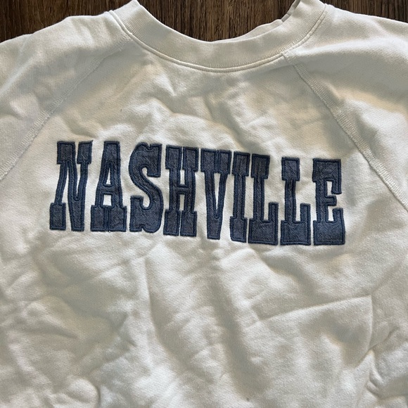 J Crew Nashville City Pullover Sweatshirt Sz Small - Picture 2 of 5